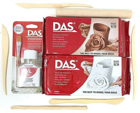 DAS Air Drying Modelling Clay Terracotta Kg