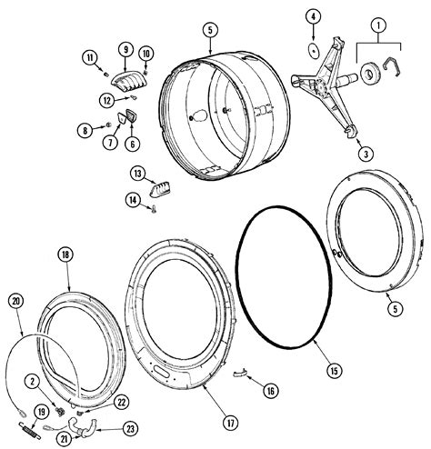 Maytag Neptune Washer Parts Diagram