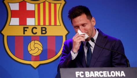 tearful messi confirms barcelona exit possibility of joining psg the business post
