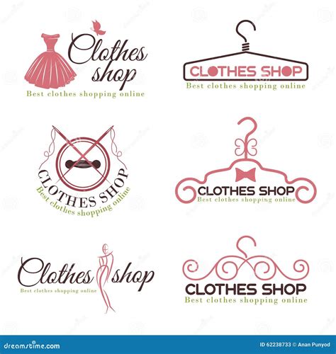Diseño Determinado Del Vector Del Logotipo De La Moda De La Tienda De