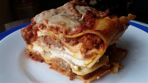 Italian-American Lasagna - Make It Like a Man!