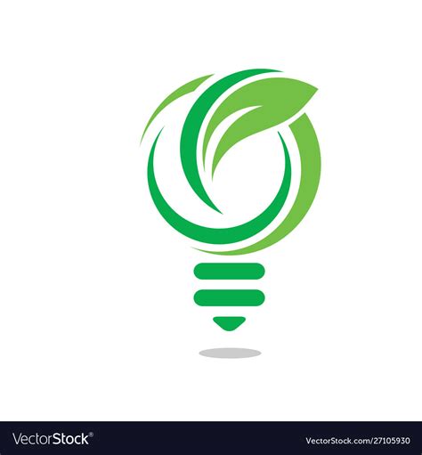 Creative Green Innovative Logo Royalty Free Vector Image