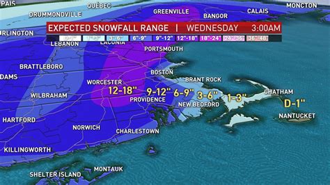 When Will The Snow Start Tomorrow Track The 3 Day Winter Storm Approaching New England Nbc Boston