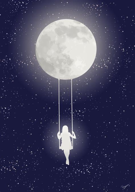 Resultado De Imagen Para Girl Moon Galaxy Wallpaper Art Wallpaper