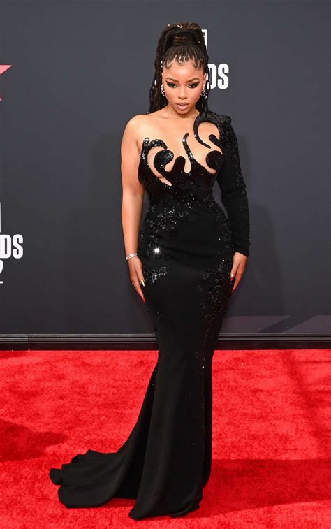 Chloe Bailey Attends The 2022 BET Awards At Microsoft Theater In Los