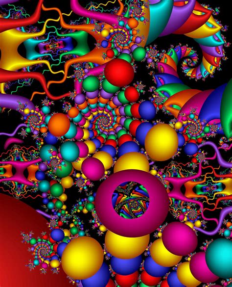 Fractal Spiral Fractal Art Fractals Colorful Art