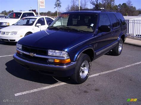 2001 Indigo Blue Metallic Chevrolet Blazer Ls 22357957
