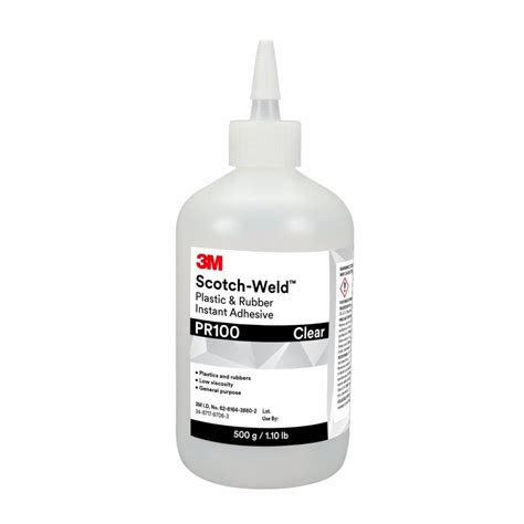 3m™ Scotch Weld™ Plastic And Rubber Instant Adhesive Pr100 3m United