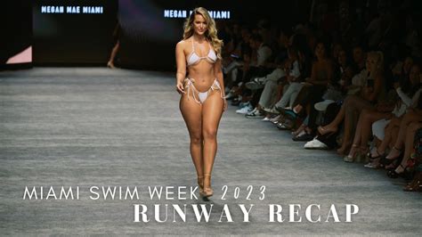 Marissa Dubois Runway Walks Miami Swim Week K Footage Youtube
