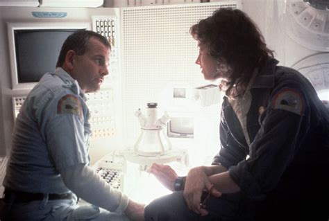 Ian Holm And Sigourney Weaver In Alien Classic Horror Movies Sci Fi Films Alien