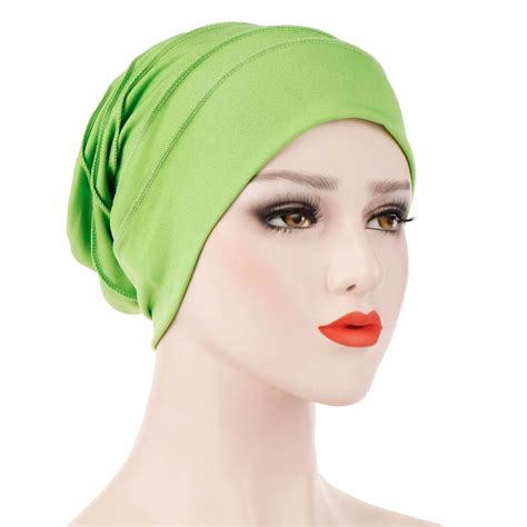 Women Muslim Hijab Caps Soft Comfort Inner Islamic Under Scarf Hats Turban Muslim Muslim