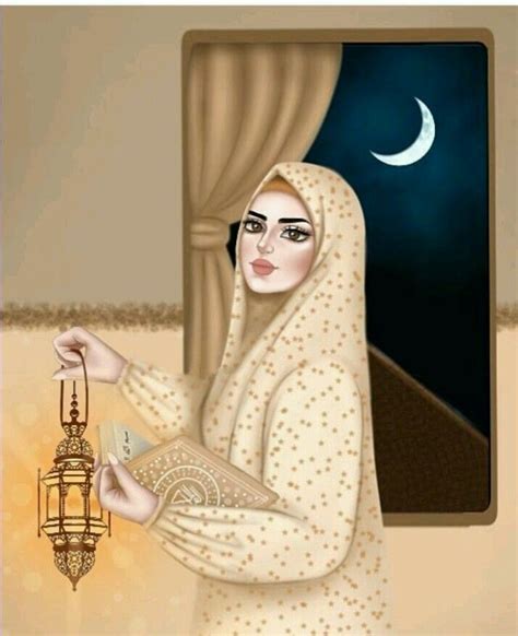 Pin By On Graphics Islamic Cartoon Sarra Art Girly Art