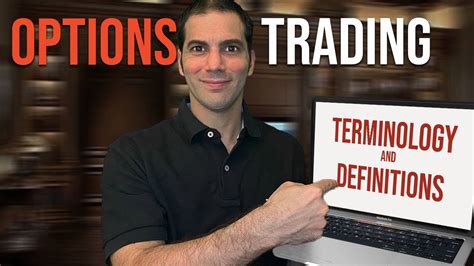 Options Trading Terminology And Definitions Puts And Calls For Dummies