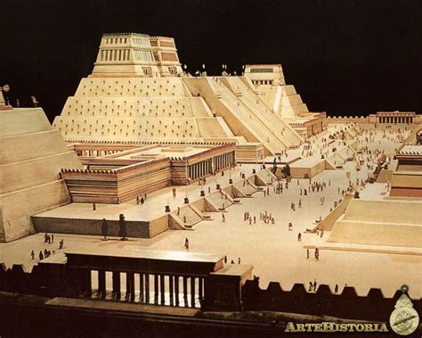 Maqueta Del Centro Ceremonial De Tenochtitlan
