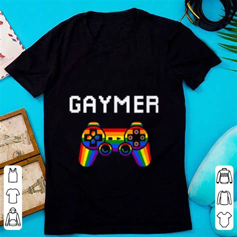 Hot Gaymer Pride Month Lgbt Gamer Lover Shirt Hoodie Sweater
