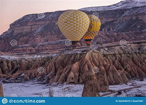 Editorial Goreme Hot Air Balloons Editorial Stock Image Image Of