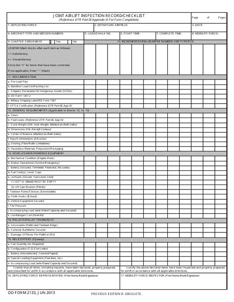 Dd Form 2133 Fill Out Sign Online And Download Fillable Pdf
