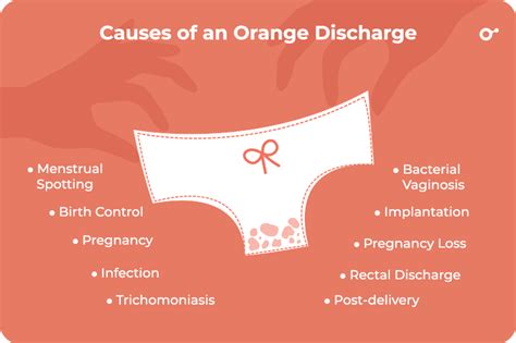 Orange Discharge What Does It Mean And Should You Worry Inito