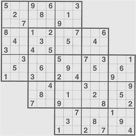 Expert Samurai Sudoku Free Download Expert Samurai Sudoku 10 Puzzle