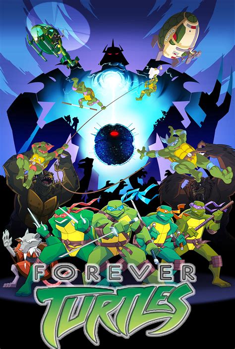 Héroes Animados Teenage Mutant Ninja Turtles Turtles Forever