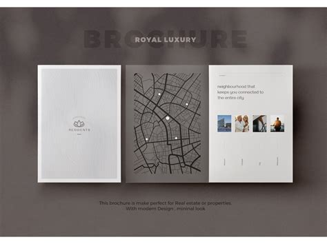 Dribbble Luxury Brochures Template  By Brochure Design