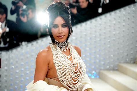 kim kardashian in schiaparelli at the met gala 2023 popsugar fashion uk