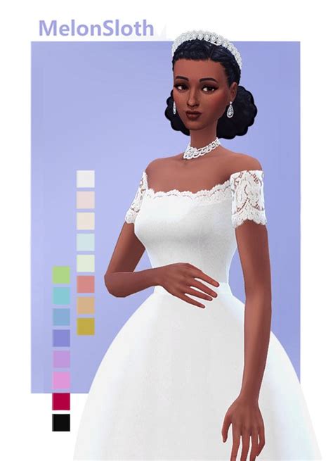 35 Gorgeous Sims 4 Wedding Dress Cc Updated