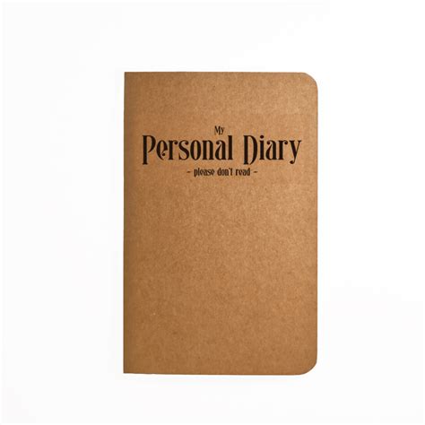 My Personal Diary Please Dont Read Handmade Notebook On Luulla