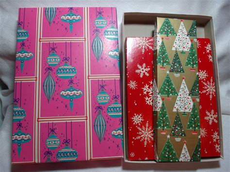 Vintage Christmas Boxes Christmas T Box Nesting Christmas Etsy