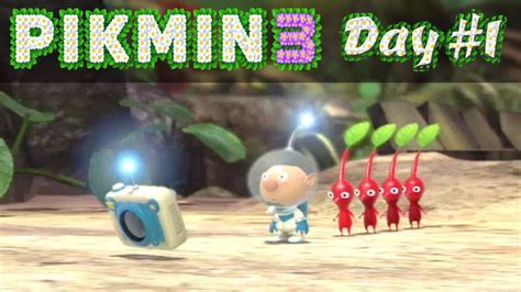 Pikmin 3 Wiiu Day 1 Charlie Alph And The Koppad 100 Walkthrough