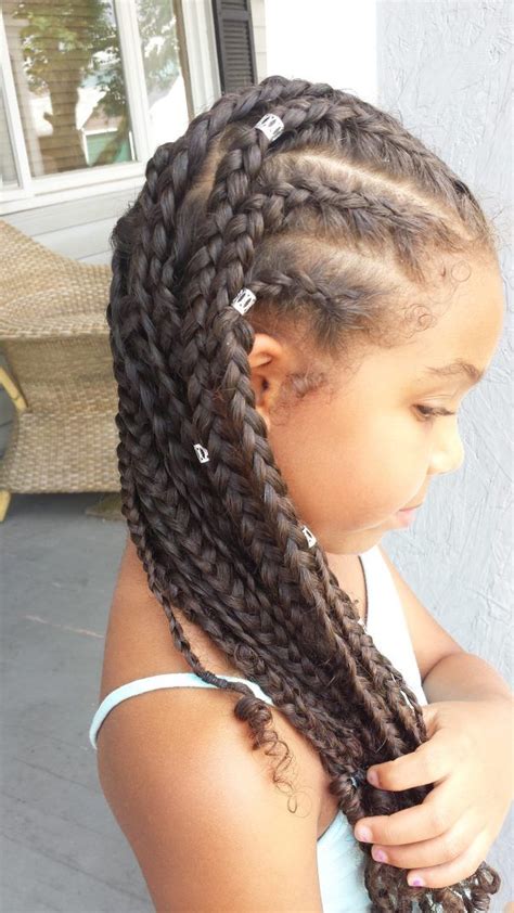 20170713155553 Cornrows With Box Braids Braided Hairstyles Easy Mixed Girl Hairstyles