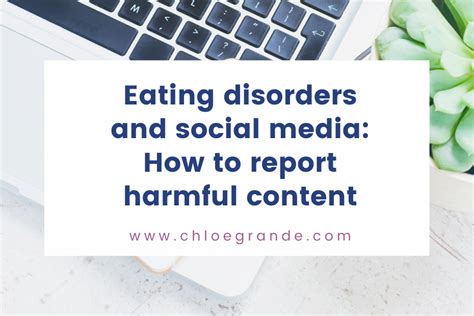 Eating Disorders And Social Media How To Report Harmful Content