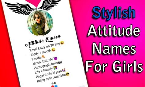 200 Stylish Attitude Names For Girls On Instagram 2023 2023