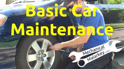 Basic Car Maintenance Checks Anybody Can Do Youtube