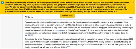 Wikipedia Fundraising Report Blogs