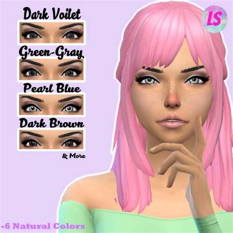 Simsworkshop Enchanting Realistic Eyes By Lovelysimmer100 • Sims 4