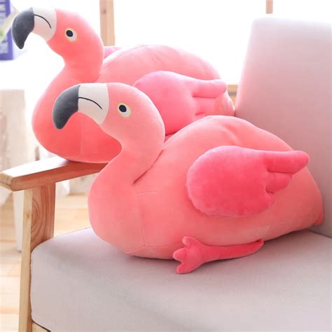 Buy 50cm70cm Sweet Pink Flamingo Plush Toy Soft Cartoon Cute Flamingo Stuffed