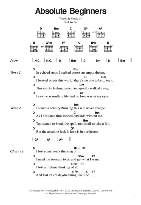Guitar Chord Sheet Songs For Beginners Song Lyrics And Chords Music
