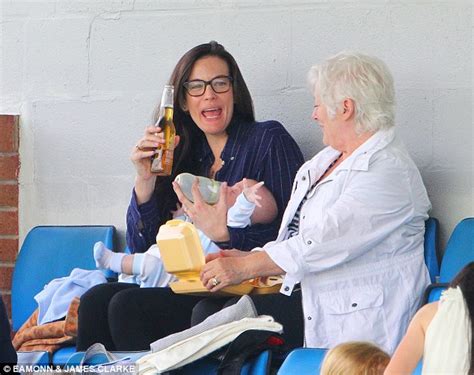 Liv Tyler Bottle Feeds Her Baby Boy Sailor At Dave Gardners Football