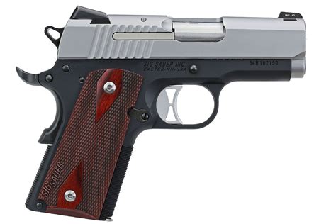 Shop Sig Sauer 1911 Ultra Compact Two Tone 9mm With Night Sights For