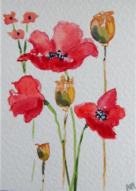 Pin By Devo On Watercolor Flowers Paintings Watercolor Flower Art