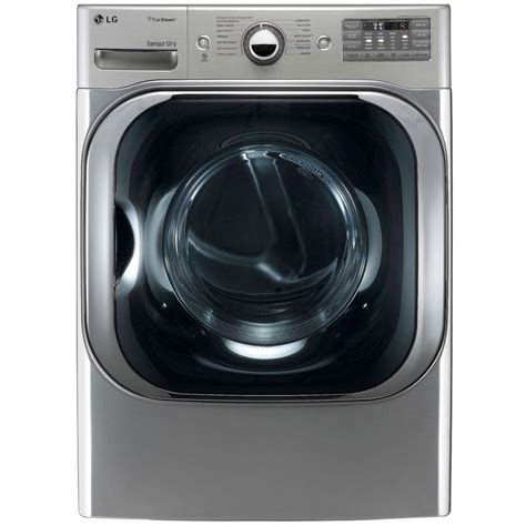 Lg Electronics 90 Cu Ft Electric Dryer With True Steam In Graphite