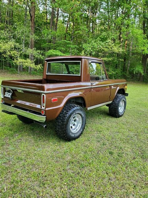 1974 Ford Bronco Suv White 4wd Manual Classic Ford Bronco 1974 For Sale