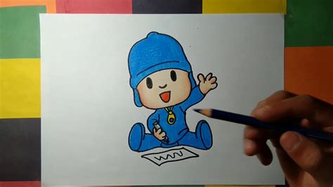 Como Dibujar A Pocoyo How To Draw Pocoyo Como Desenhar Pocoyo Youtube