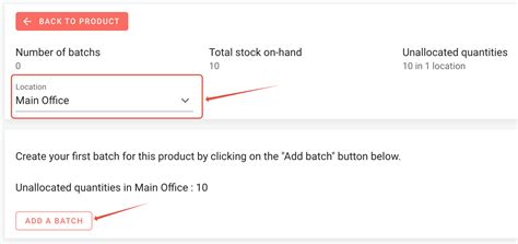 Batches And Serial Numbers Erplain