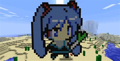 Miku Hatsune Minecraft By Bakahentai90 On Deviantart