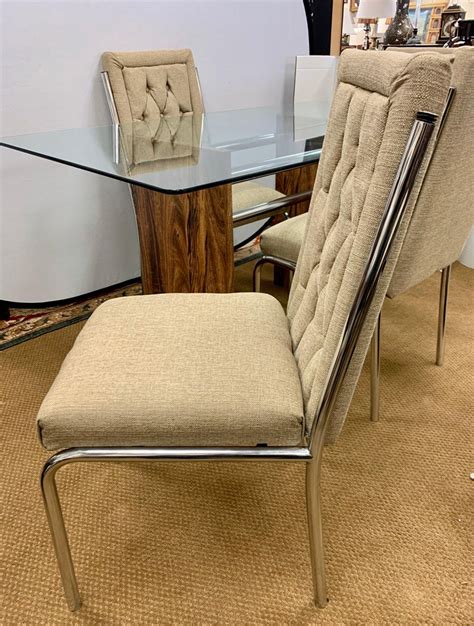Versatile piece works in the office, at the dining table or in any living space. Mid-Century Modern Milo Baughman Style Dining Room Set ...