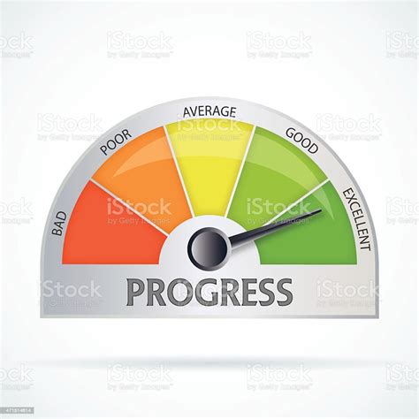 Progress Chart Stock Illustration - Download Image Now - iStock