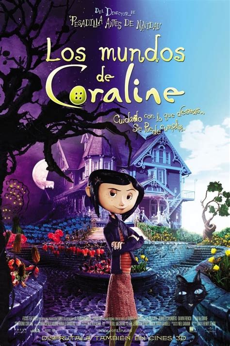 Coraline acaba descubriendo en su casa una puerta secreta que, al ser cruzada, transporta a las personas a un mundo paralelo semejante a sus vidas pero mucho más divertido. Ver Pelicula Coraline y la Puerta Secreta Online Gratis en HD