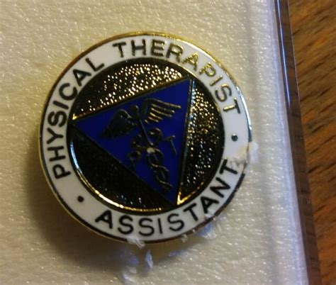 Prestige Medical Emblem Lapel Pin Medicine Physical Therapist Assistant
